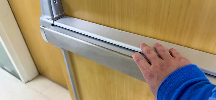 Installing a Push Bar on a Door Massapequa Park